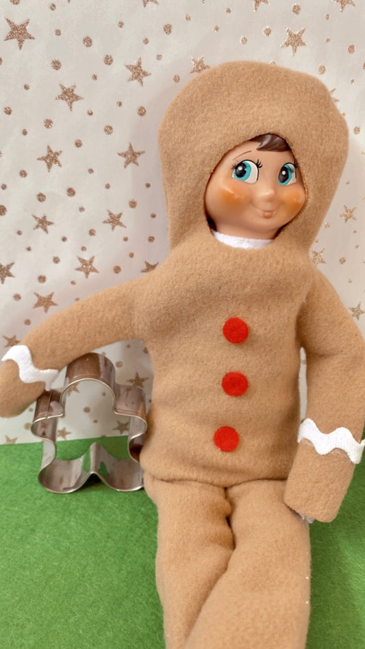 Gingerbread Elf Costume